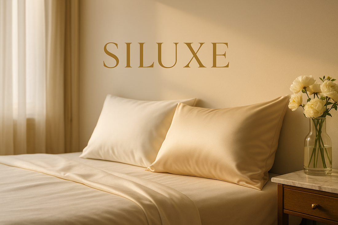 Siluxe silk gift set and presentation box